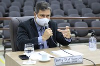 Billy solicita limpeza de canteiros de avenida que atravessa três bairros